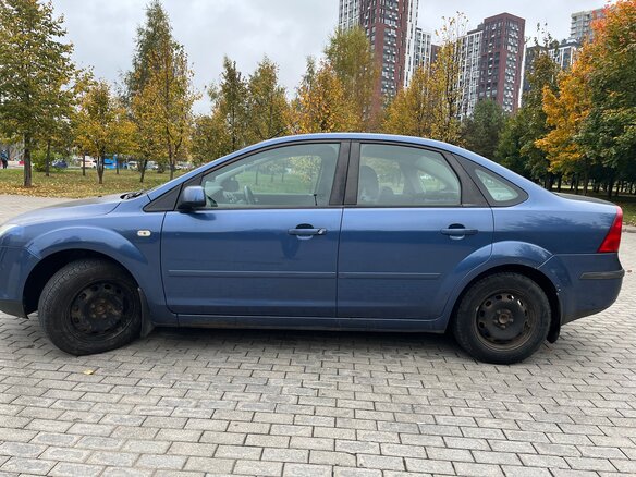 2006 Ford Focus II, синий, 350000 рублей - вид 6