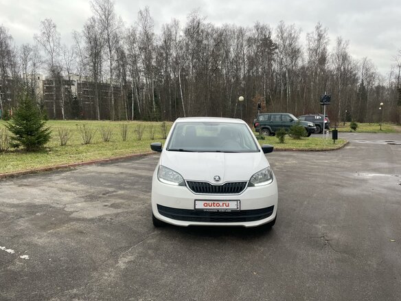 2018 Skoda Citigo I Рестайлинг, белый - вид 3