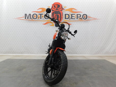 2016 Ducati Scrambler 400, красный, 444000 рублей, вид 3