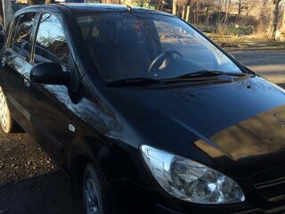2007 Hyundai Getz I Рестайлинг, чёрный, 540000 рублей, вид 5