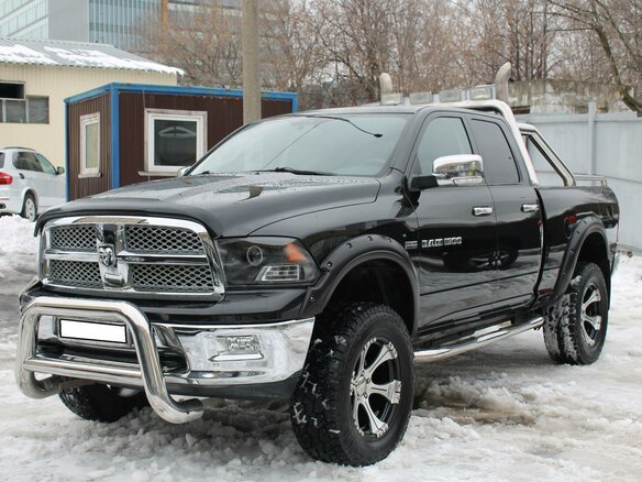 2011 Dodge RAM IV (DS/DJ), чёрный - вид 1