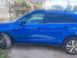 2014 Mitsubishi ASX I Рестайлинг, синий, 1200000 рублей, вид 3