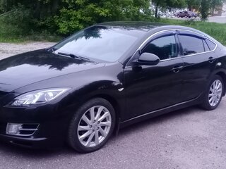 2008 Mazda 6 II (GH), чёрный, 850000 рублей, вид 1