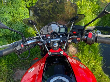 2010 Suzuki SFV 400 Gladius, красный, 480000 рублей, вид 2