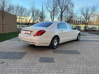 2014 Mercedes-Benz Maybach S-Класс 500 I (X222), белый, 3000000 рублей, вид 5