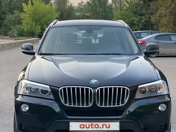 2013 BMW X3 30d xDrive II (F25), чёрный - вид 3
