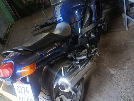 2007 Kawasaki ZZR 400, синий, 320000 рублей, вид 3