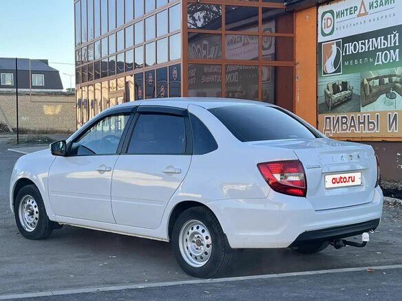 2023 Lada (ВАЗ) Granta I Рестайлинг, белый, 620000 рублей - вид 6
