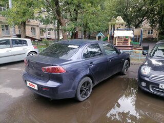 2008 Mitsubishi Lancer X, синий, 749000 рублей, вид 4