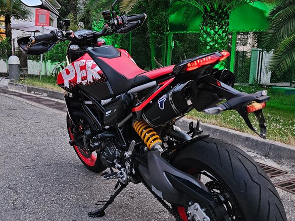 2022 Ducati Hypermotard, чёрный, 950000 рублей - вид 12