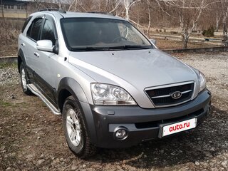 2005 Kia Sorento I, серебристый, 800000 рублей, вид 3