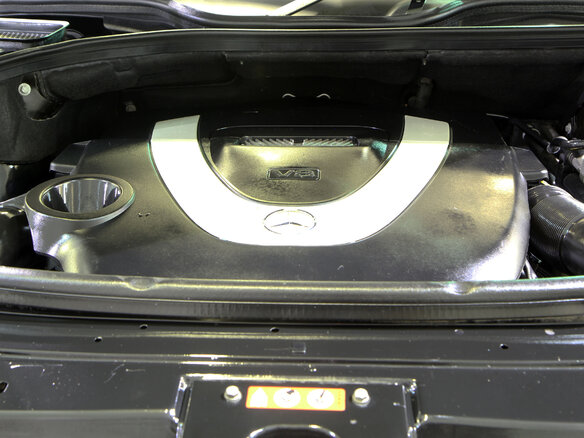 2010 Mercedes-Benz M-Класс 500 II (W164) Рестайлинг, чёрный - вид 8