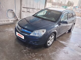 2007 Opel Astra H Рестайлинг, синий, 390000 рублей, вид 1