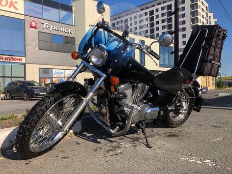 2007 Honda Shadow 750, чёрный, 520000 рублей, вид 3