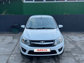 2015 Lada (ВАЗ) Granta I, белый, 735000 рублей, вид 2
