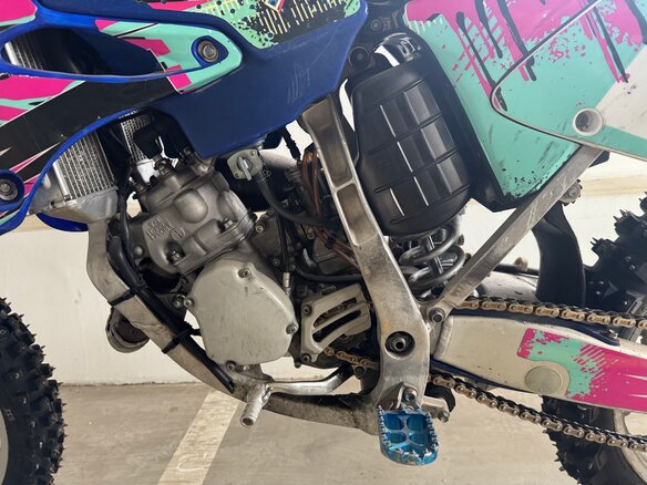 2012 Yamaha YZ125, синий, 325000 рублей - вид 2