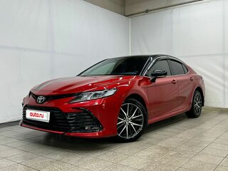 2021 Toyota Camry VIII (XV70) Рестайлинг, красный, 3600000 рублей, вид 1