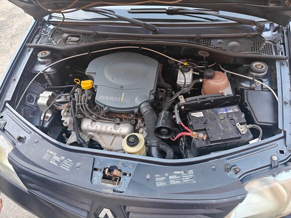 2007 Renault Logan I, чёрный, 179000 рублей - вид 3
