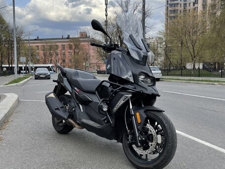 2018 BMW C 400 X, чёрный, 600000 рублей, вид 1
