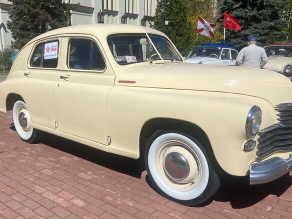 1953 ГАЗ М-20 «Победа», белый, 1150000 рублей - вид 12