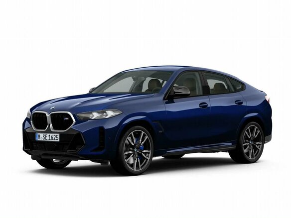 2025 BMW X6 40d III (G06) Рестайлинг, синий, 16990000 рублей