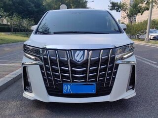 2021 Toyota Alphard III Рестайлинг, белый, 7700000 рублей, вид 4