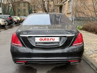 2017 Mercedes-Benz S-Класс 500 Long VI (W222, C217), чёрный, 4000000 рублей, вид 4