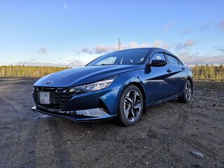 2021 Hyundai Elantra VII (CN7), синий, 1894267 рублей, вид 1