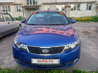 2010 Kia Cerato 6-speed II, синий, 1000000 рублей, вид 2