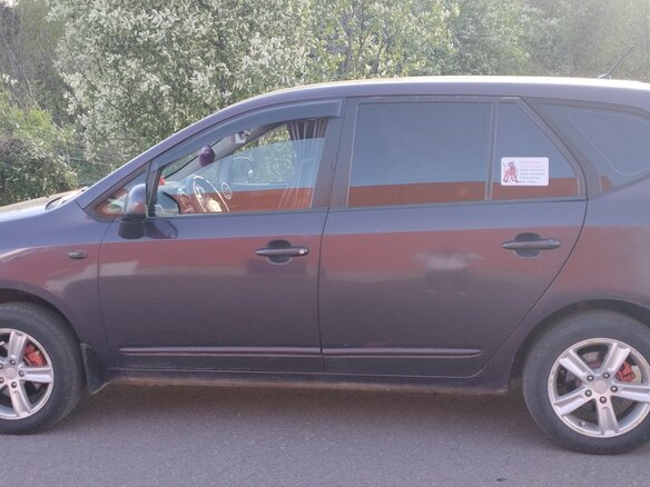 2010 Kia Carens II (UN), фиолетовый, 550000 рублей - вид 11