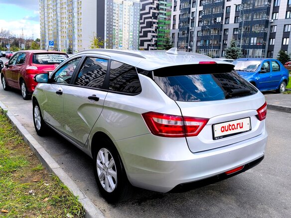 2021 Lada (ВАЗ) Vesta SW I, серый, 975000 рублей - вид 13