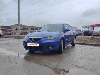 2006 Mazda 3 I (BK) Рестайлинг, синий, 430000 рублей, вид 1