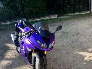 2013 Kawasaki ZX-6 Ninja, фиолетовый, 650000 рублей, вид 3
