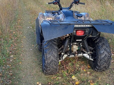 2010 Yamaha Grizzly 550, зелёный, 690000 рублей, вид 5