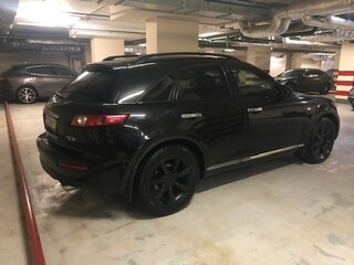 2007 Infiniti FX35 I (S50) Рестайлинг, чёрный, 1200000 рублей, вид 3
