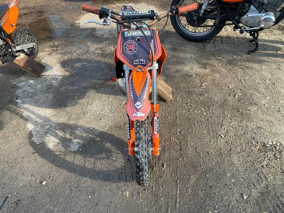 2008 KTM 50 SX, оранжевый - вид 2