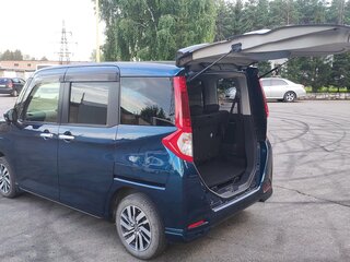 2017 Toyota Roomy I, синий, 1280000 рублей, вид 4