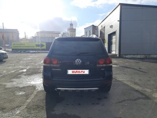 2008 Volkswagen Touareg I Рестайлинг, чёрный, 1350000 рублей, вид 5