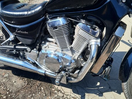 1995 Suzuki Intruder VS 400, чёрный, 375000 рублей, вид 4