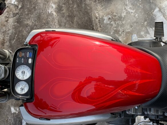 2005 Yamaha V-Max 1200, красный - вид 8
