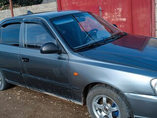 2007 Hyundai Accent ТагАЗ II, серый, 380000 рублей, вид 1