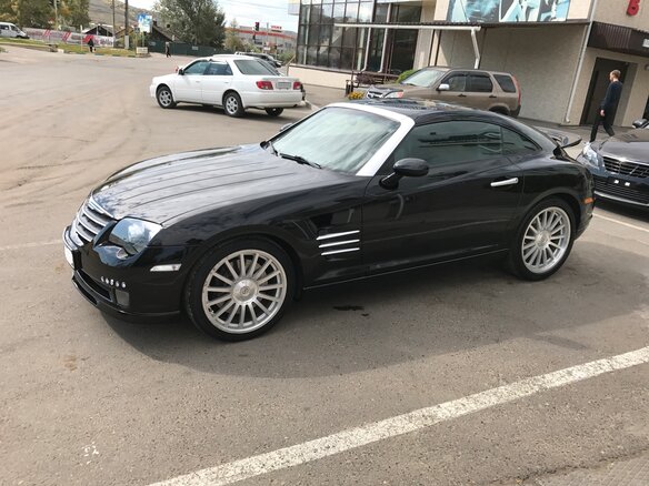2004 Chrysler Crossfire, чёрный
