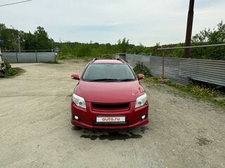 2007 Toyota Corolla Fielder X (E140, E150), красный, 850000 рублей, вид 2