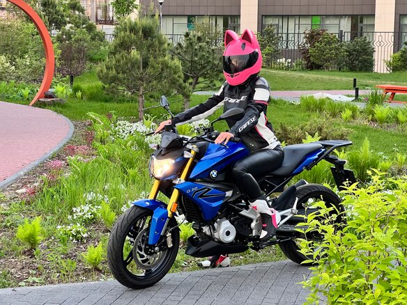 2018 BMW G 310 R, синий, 490000 рублей - вид 5