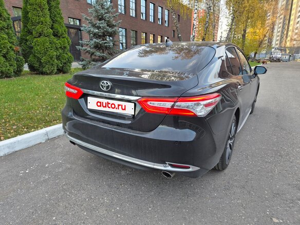 2023 Toyota Camry US Market VIII (XV70) Рестайлинг, чёрный, 3500000 рублей - вид 4