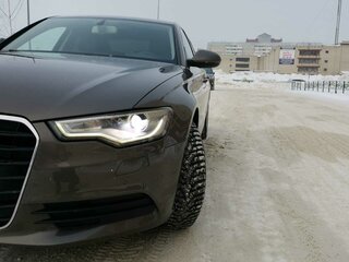 2014 Audi A6 IV (C7), коричневый, 1800000 рублей, вид 4
