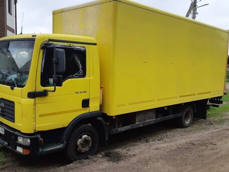 2007 MAN TGL, жёлтый, 2600000 рублей, вид 1