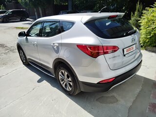 2014 Hyundai Santa Fe III, серебристый, 2850000 рублей, вид 4