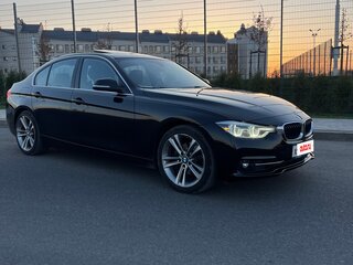 2017 BMW 3 серии 330i xDrive VI (F3x) Рестайлинг, чёрный, 2600000 рублей, вид 4