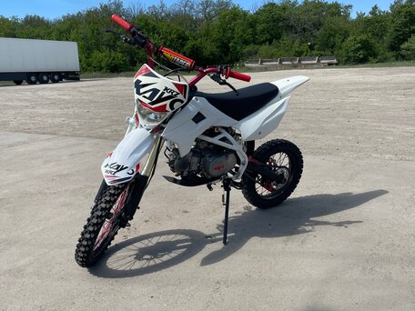 2022 Kayo Basic TT140, белый, 75000 рублей, вид 2